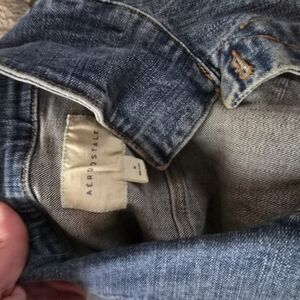 Aeropostale Lightweight Blue Shirt Jacket